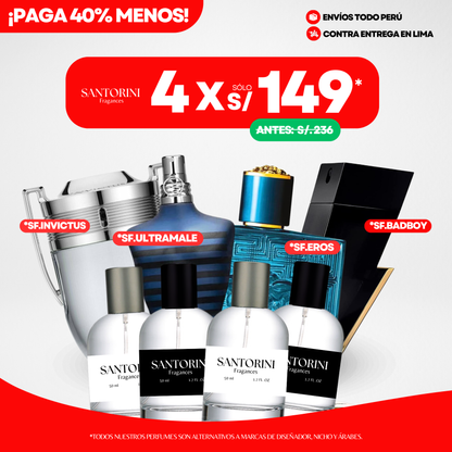 ¡PROMO 4 X S/.149!